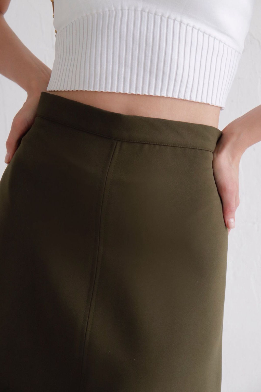 Короткая юбка-трапеция - Martichelli фото 14