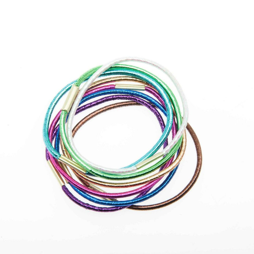 Dewal Beauty Резинки для волос миди DBR-15, разноцветный, 8 шт. фото 2