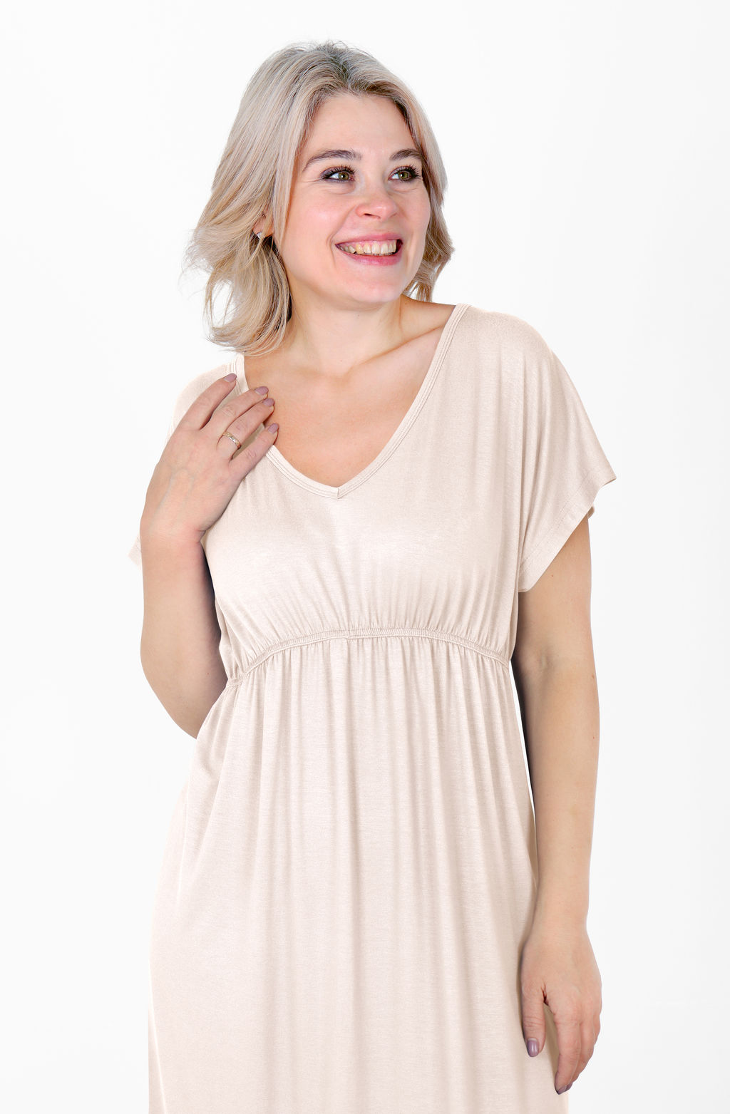 Сорочка Афина С-293 (46-62) вискоза - Лотос фото 5