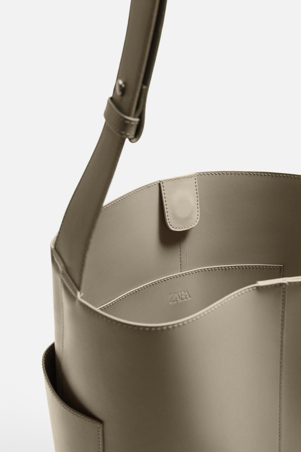 SHOPPER BAG WITH POCKET - Zara фото 7