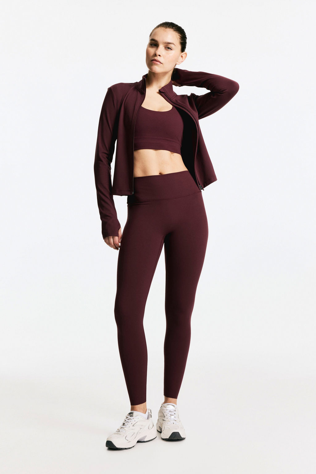 Chaqueta de deporte SoftMove con cremallera - H&m фото 23