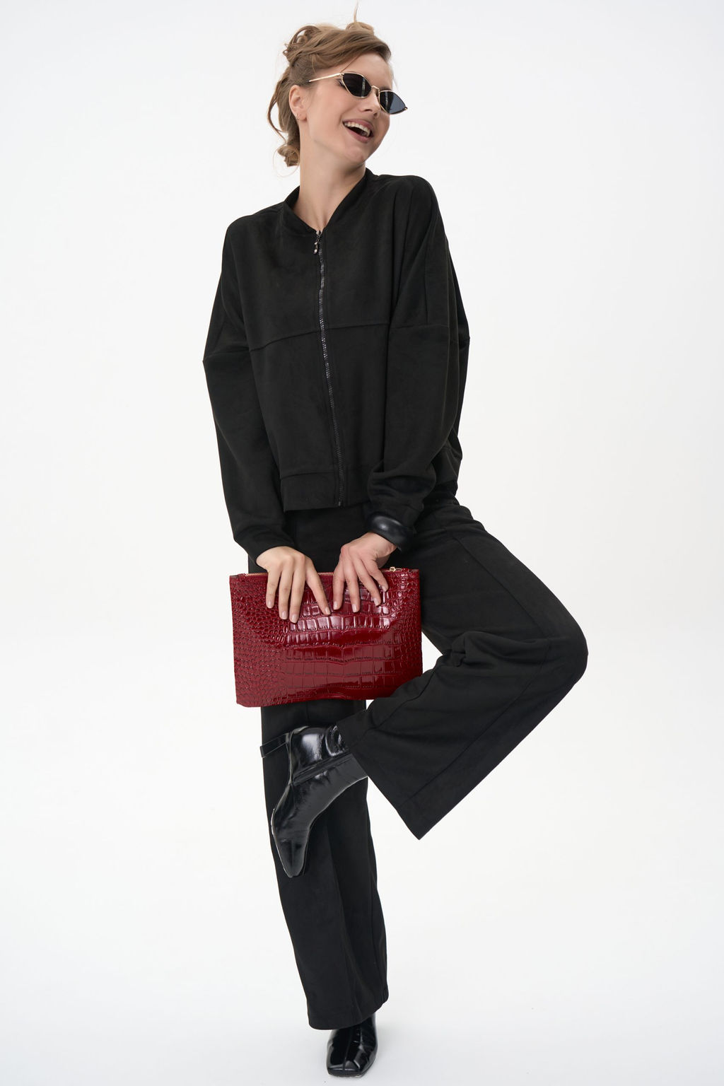 Брюки Майли (чёрный) - Эльза фото 11