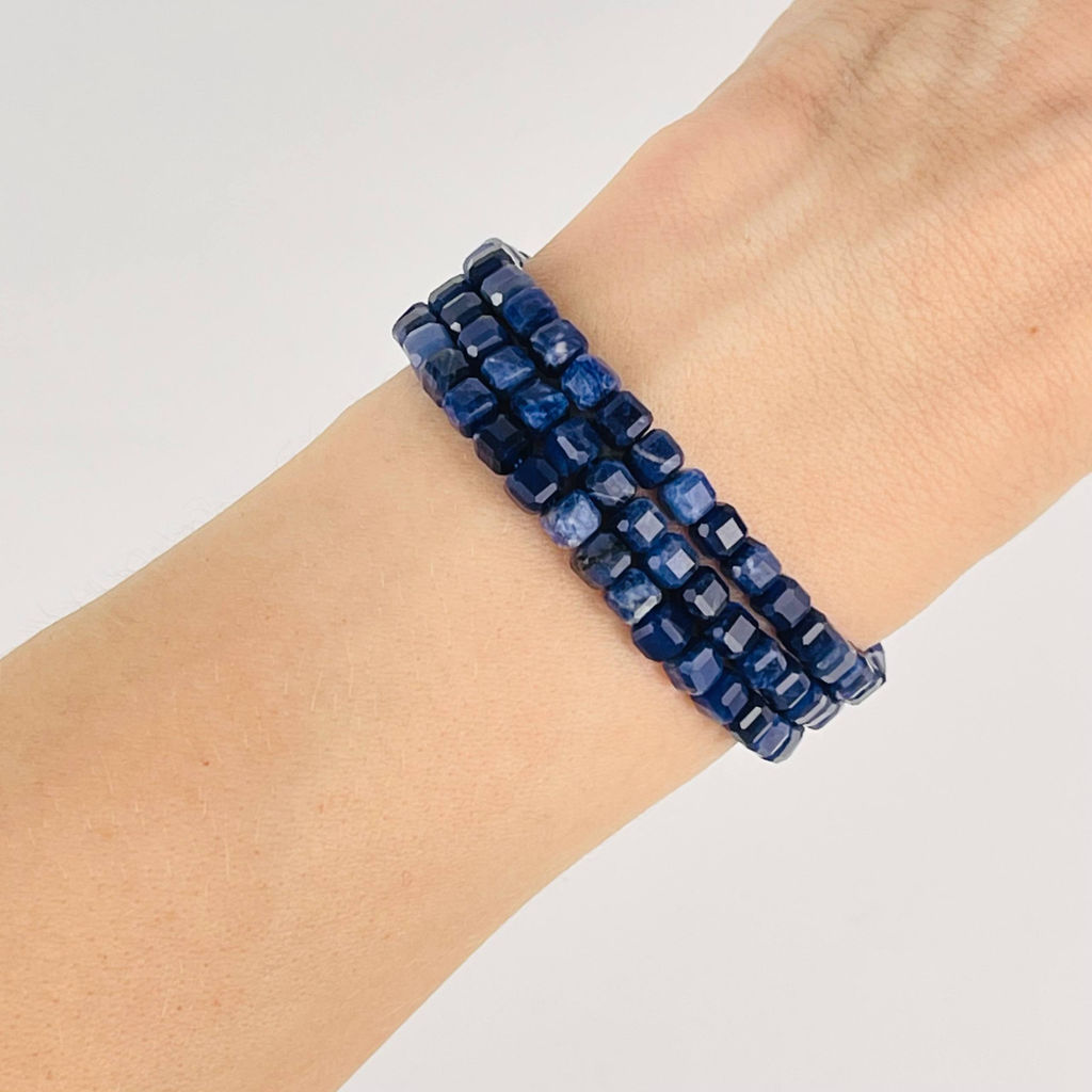 Бусины для украшений из Содалита 39 см