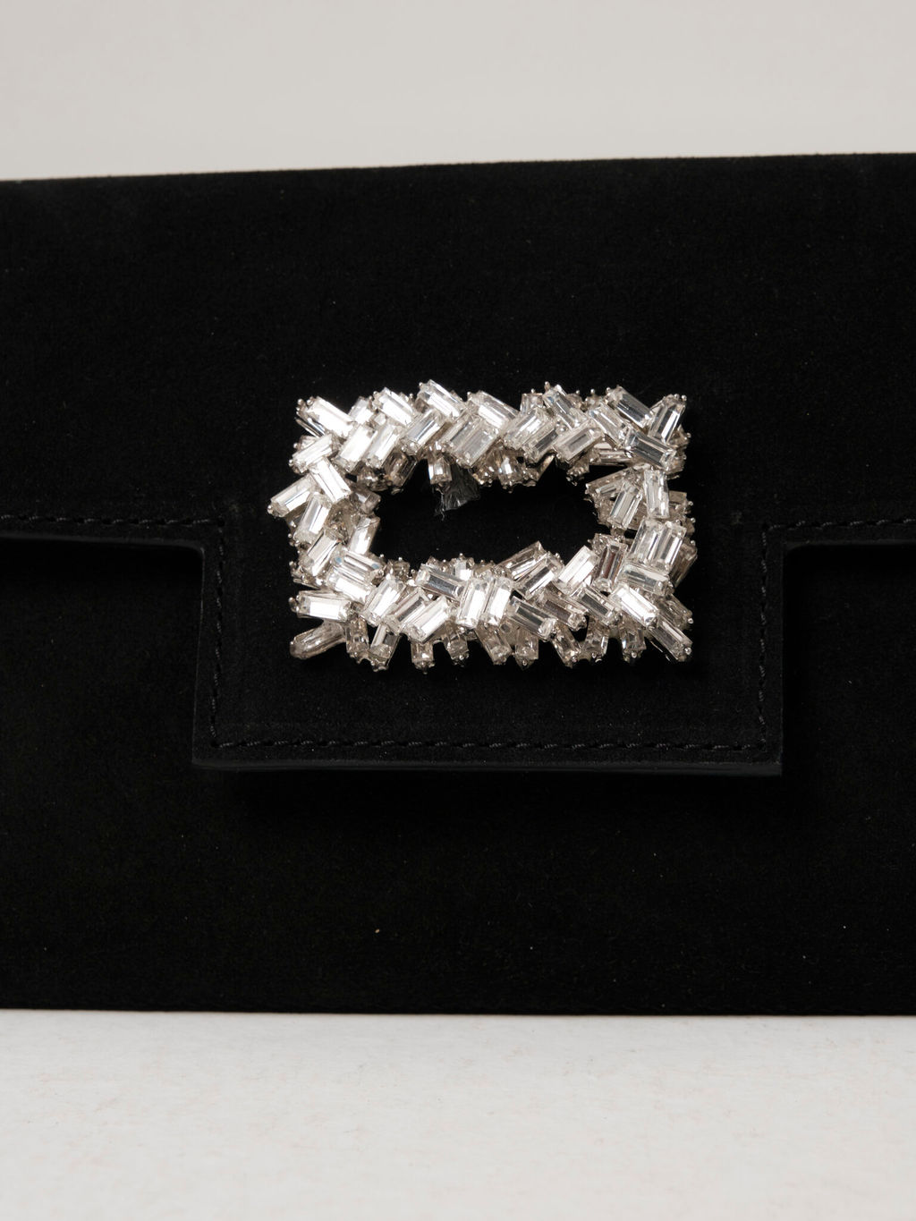 Клатч замшевый Deboro 31016 черный