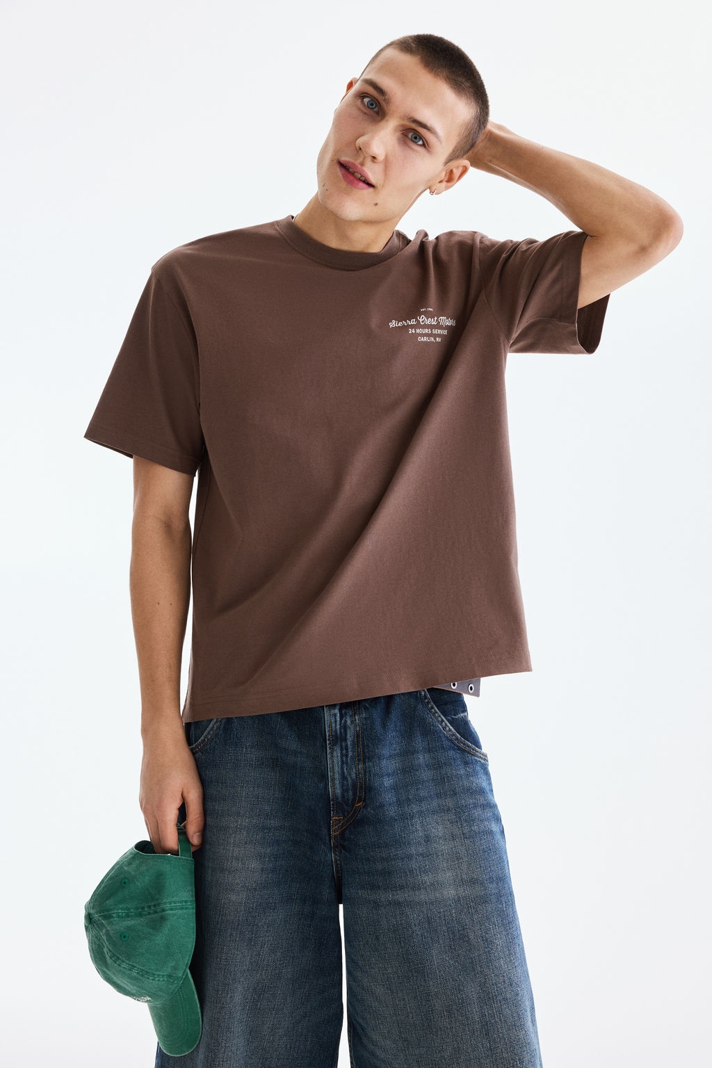 Camiseta con motivo estampado Loose Fit - H&m фото 33