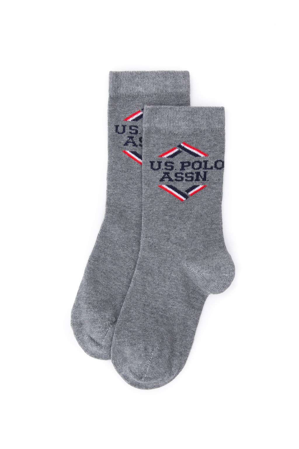 Носки серого меланжа для мальчика Неожиданная скидка в корзине - U.s. polo assn фото 5