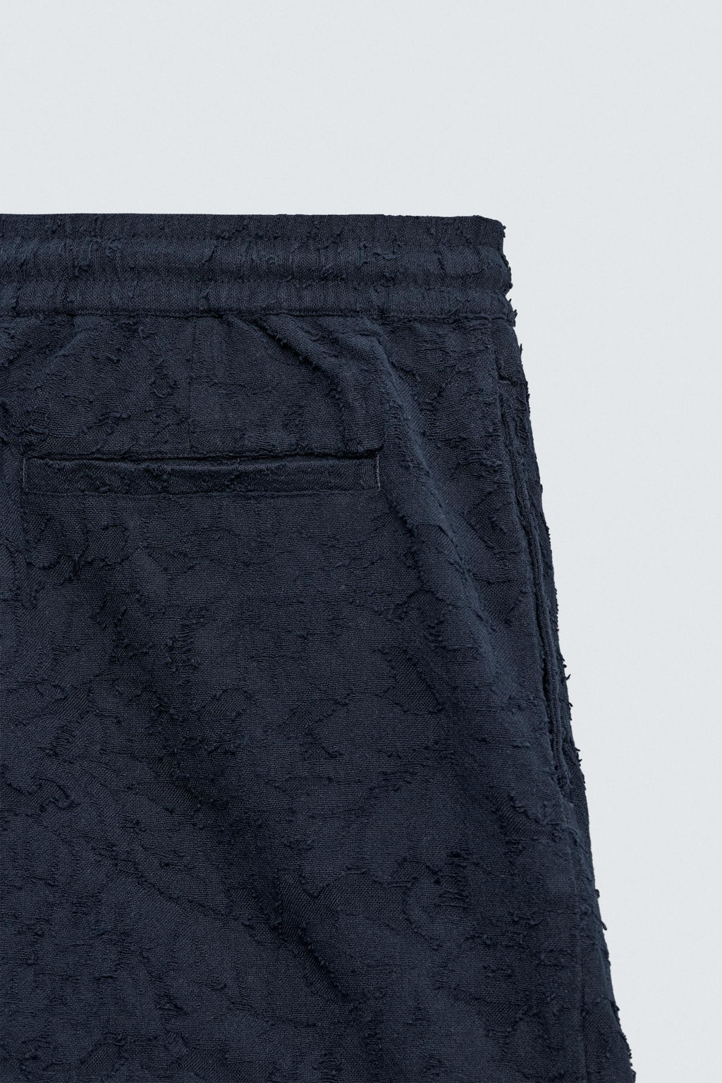 BERMUDA JACQUARD TEXTURA / Marino