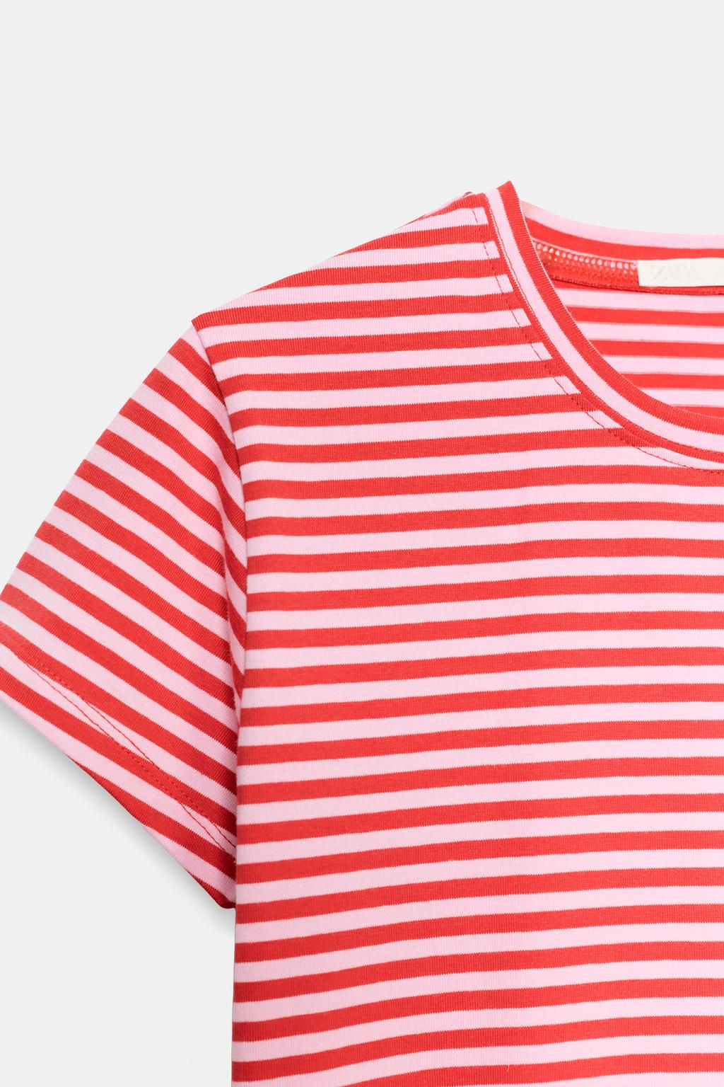 STRIPED SHORT DRESS - Zara фото 5