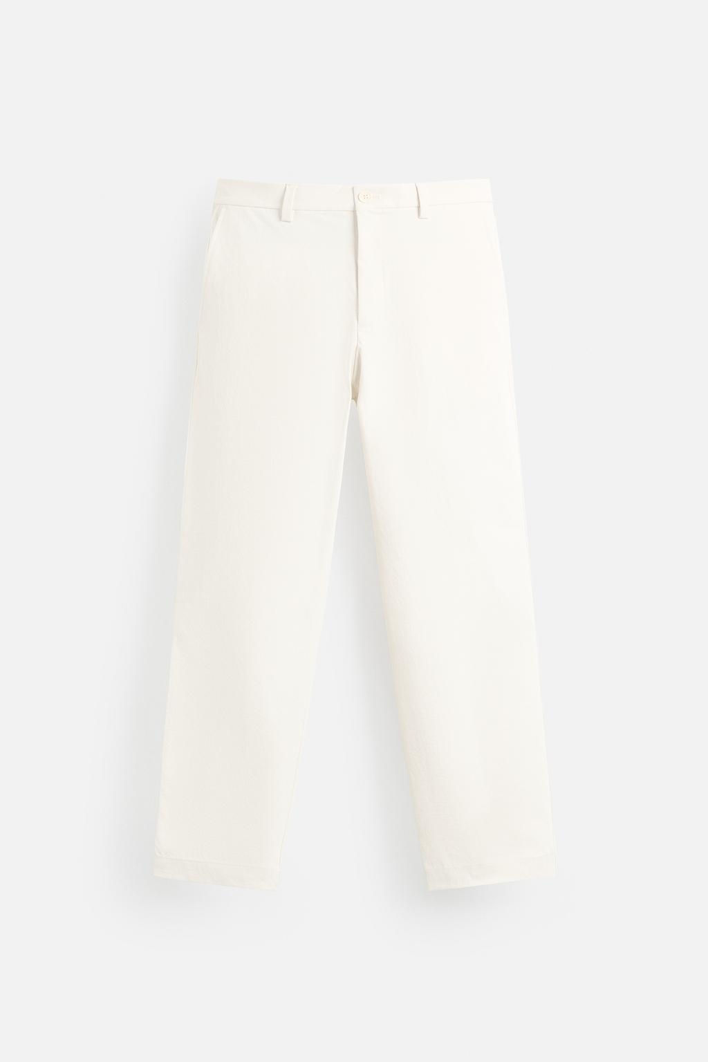 QUICK DRY CHINO TROUSERS - Zara фото 7