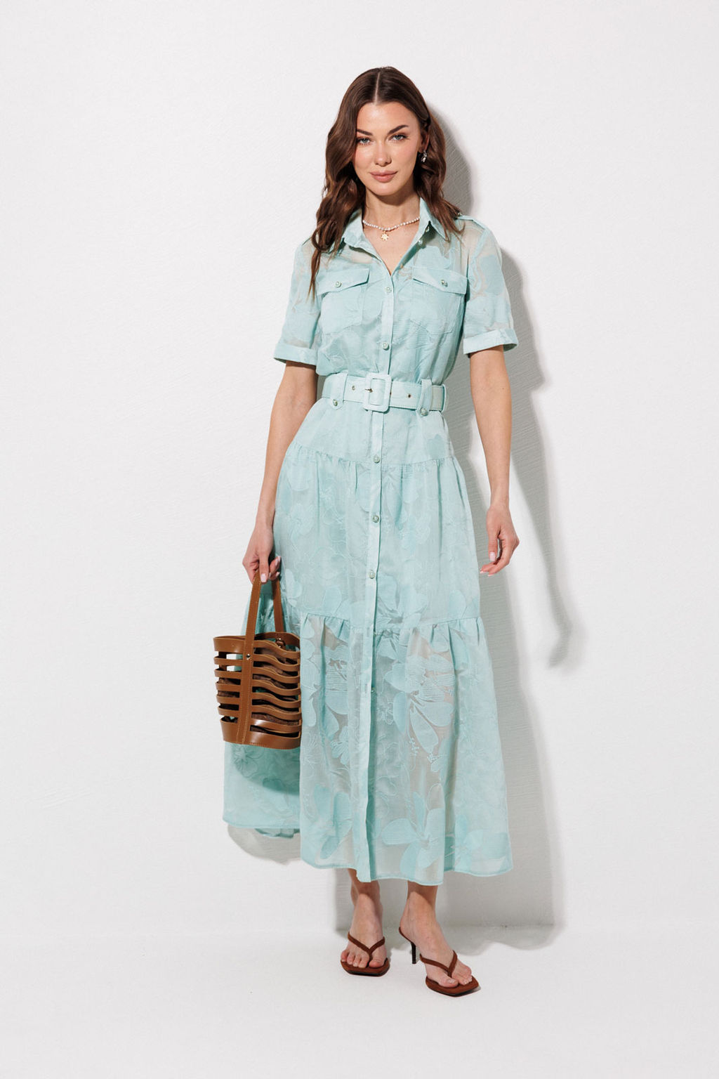 Платье 4364 (мята) - Lyushe фото 7