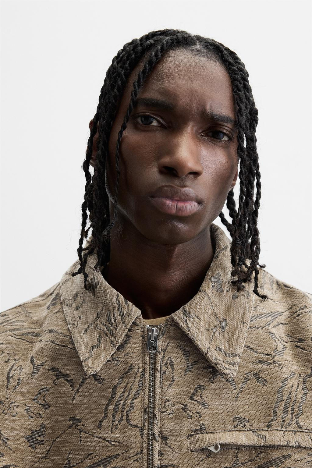 ABSTRACT PRINT JACKET - Zara фото 6