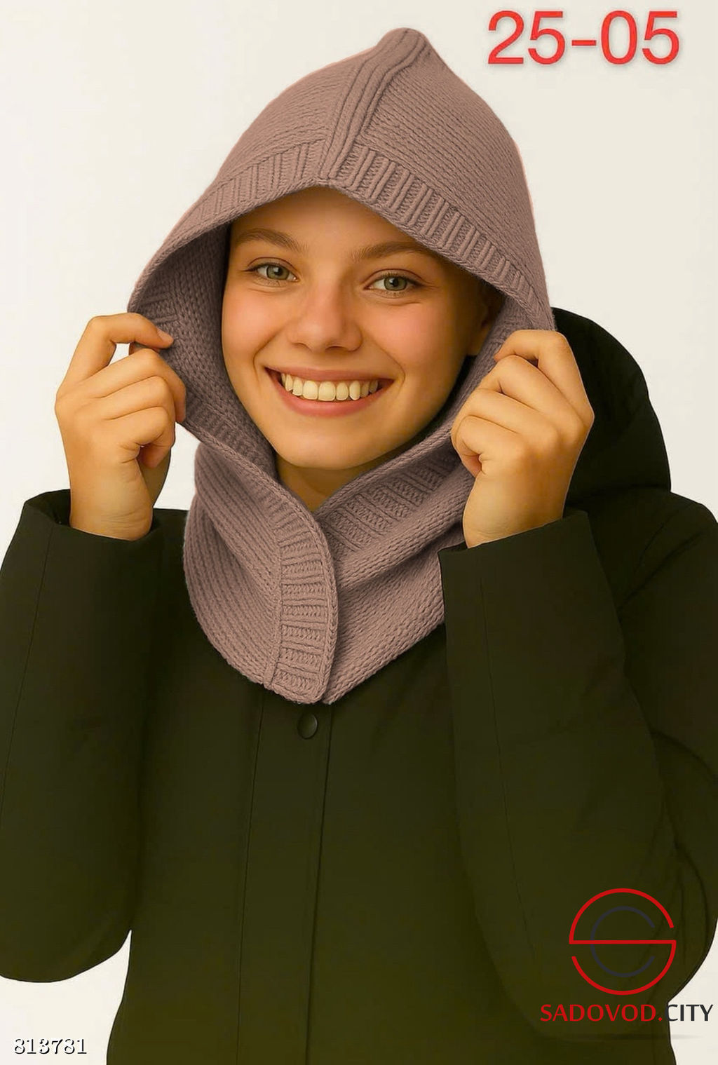 Шапка детская на флисе внутри - Bruno фото 3