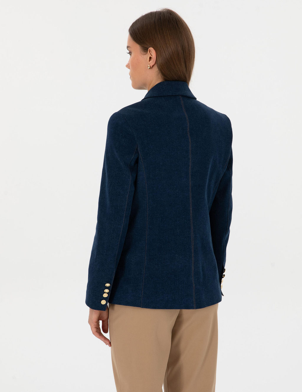 Saks Regular Fit Jean Ceket - Pierre cardin фото 5