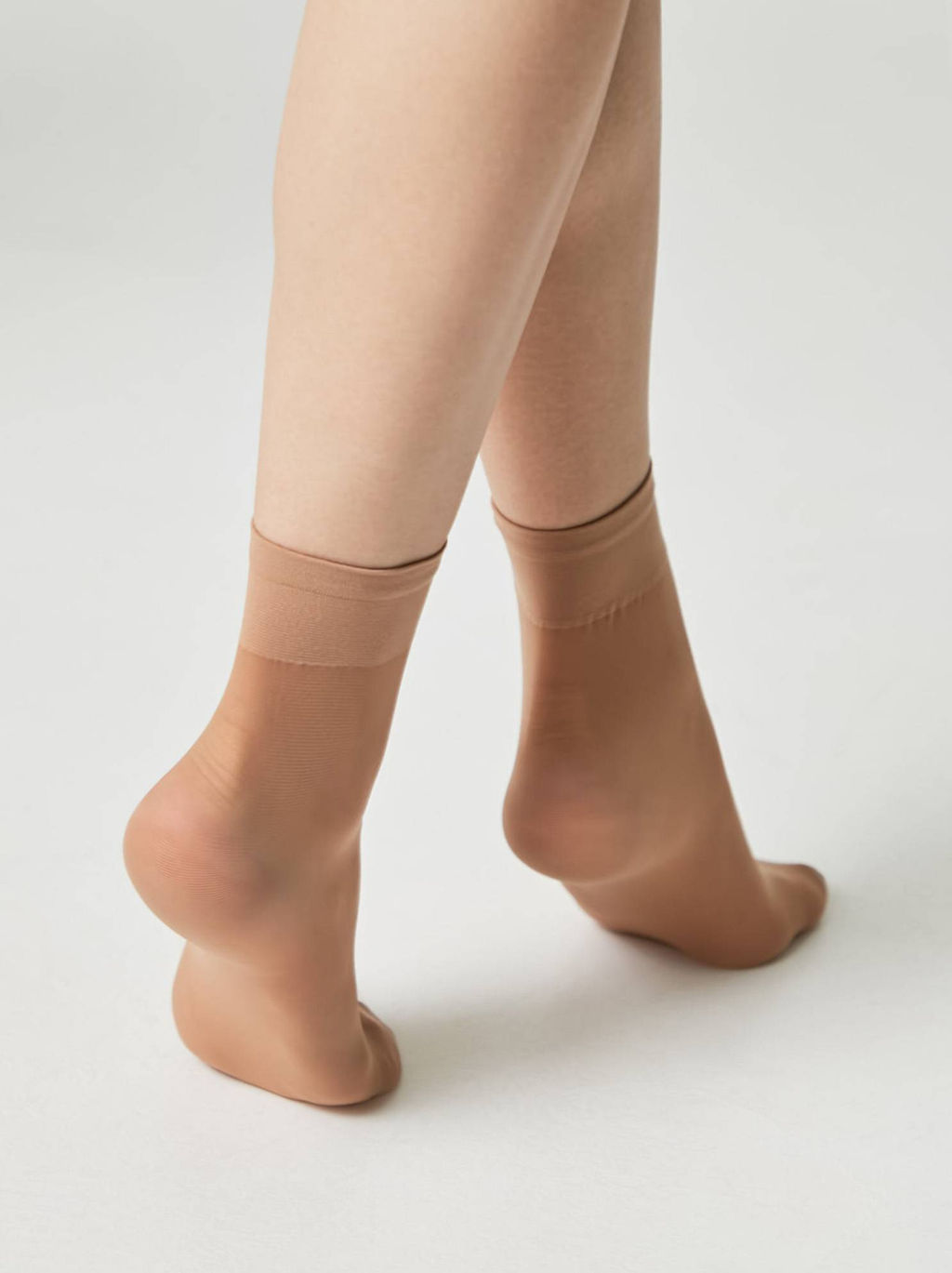 Цена за 2 пары. Носки Удлиненные CONTE TENSION SOFT 40 (1 пара) natural - Conte elegant фото 13