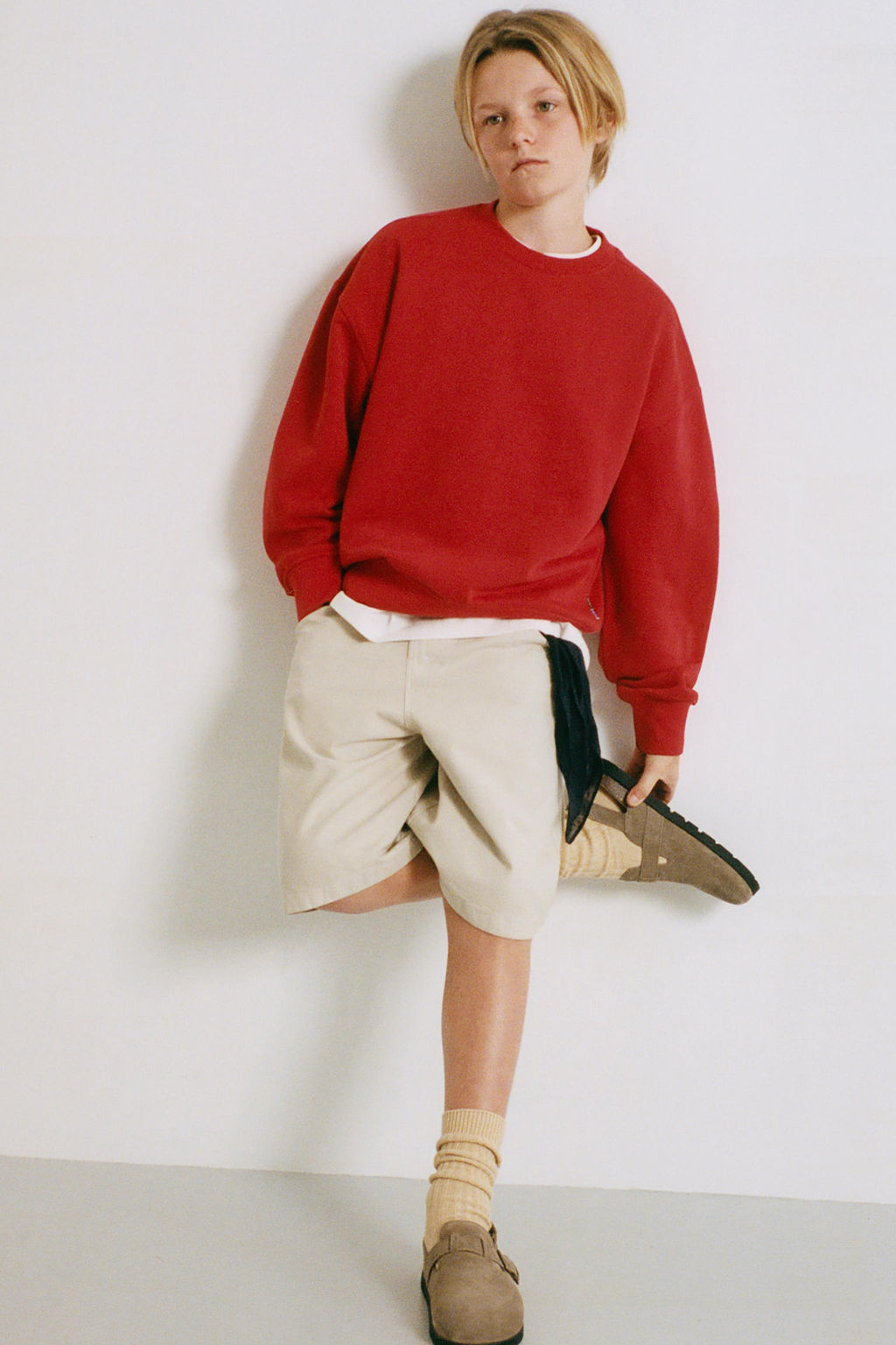 SPLIT SUEDE CLOGS - Zara фото 17
