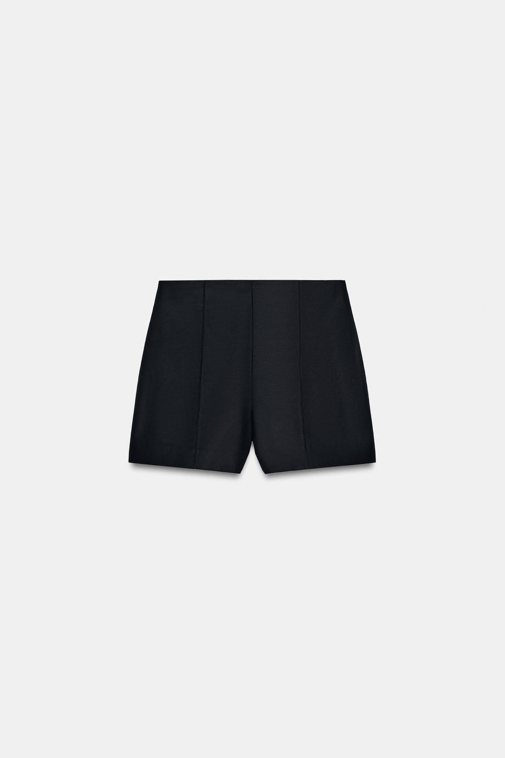 HIGH-WAIST BERMUDA SHORTS - Zara фото 8