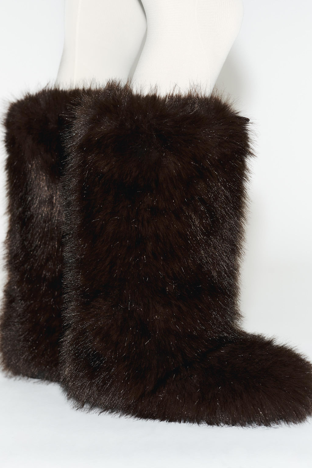 FAUX FUR BOOTS SKI COLLECTION - Zara фото 11