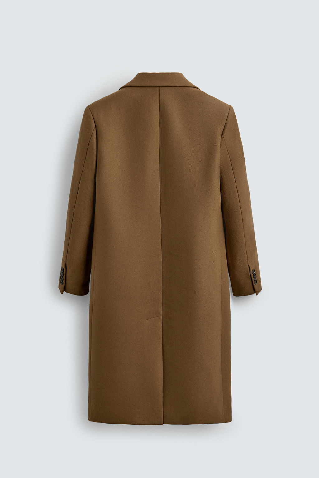WOOL BLEND STRUCTURED COAT - Zara фото 9
