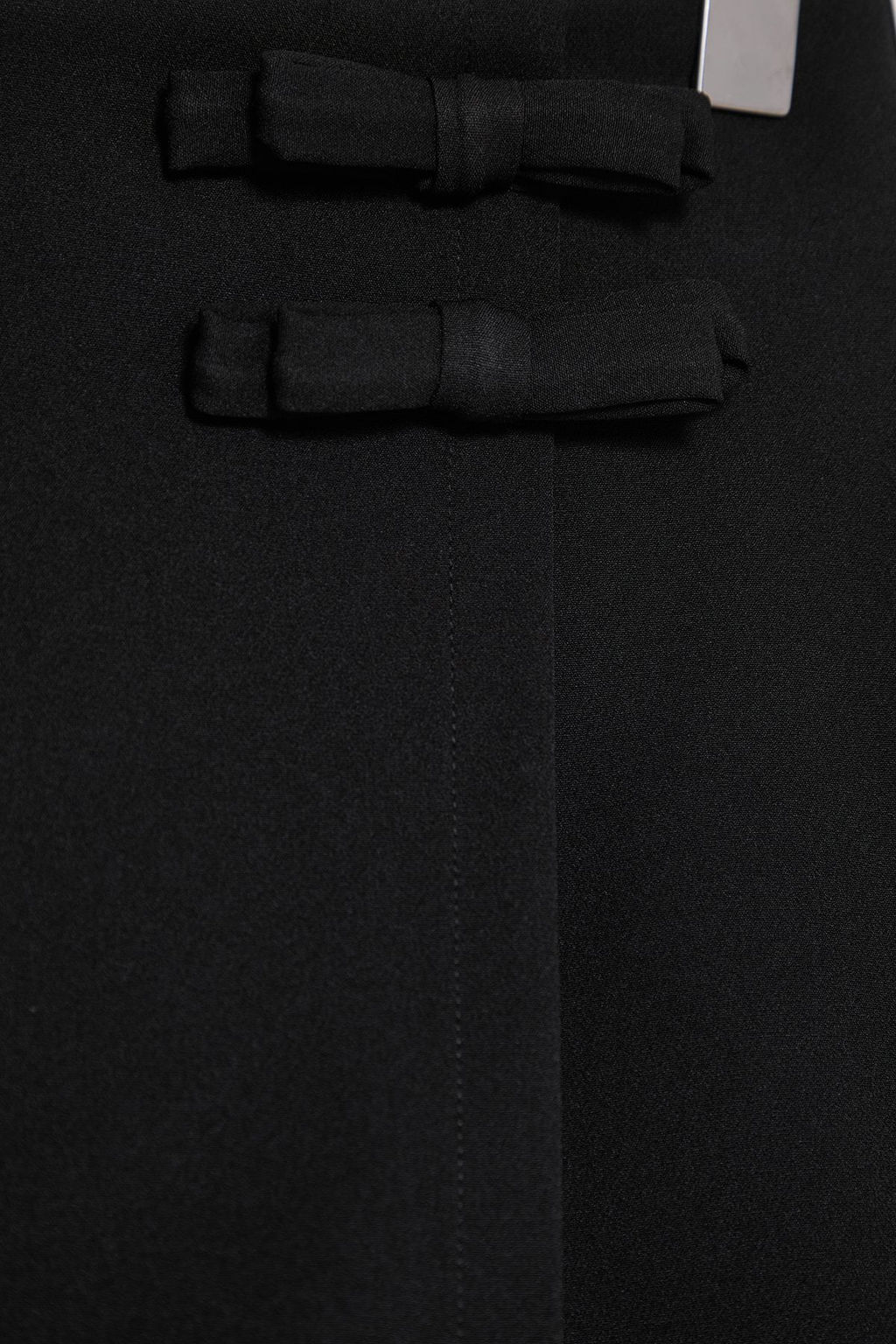 Siyah Mini Fiyonk Detayl? Dokuma Sort Etek TWOSS25SR00011 - Trendyolmilla фото 8