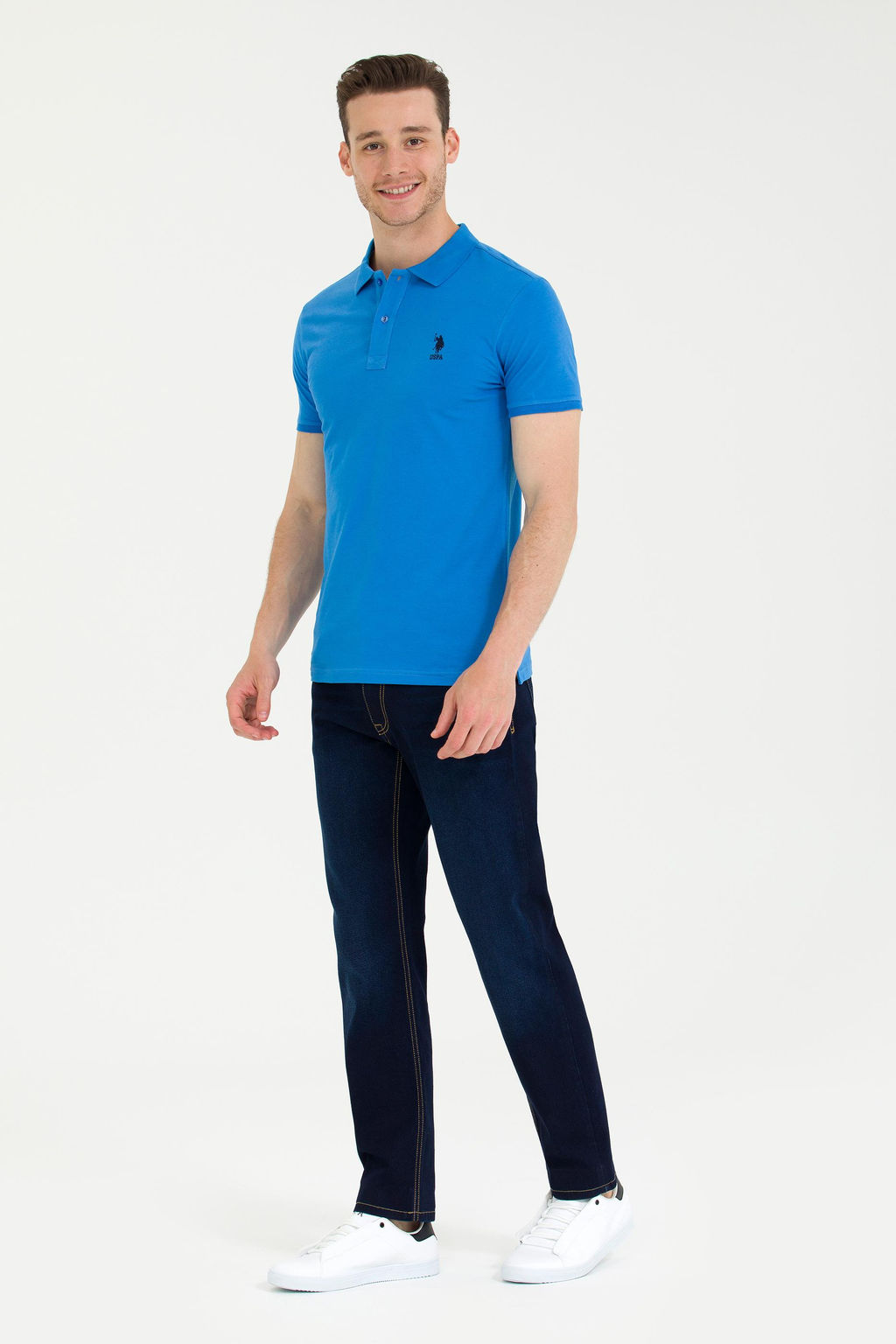 Мужские синие джинсовые брюки Неожиданная скидка в корзине - U.s. polo assn фото 8