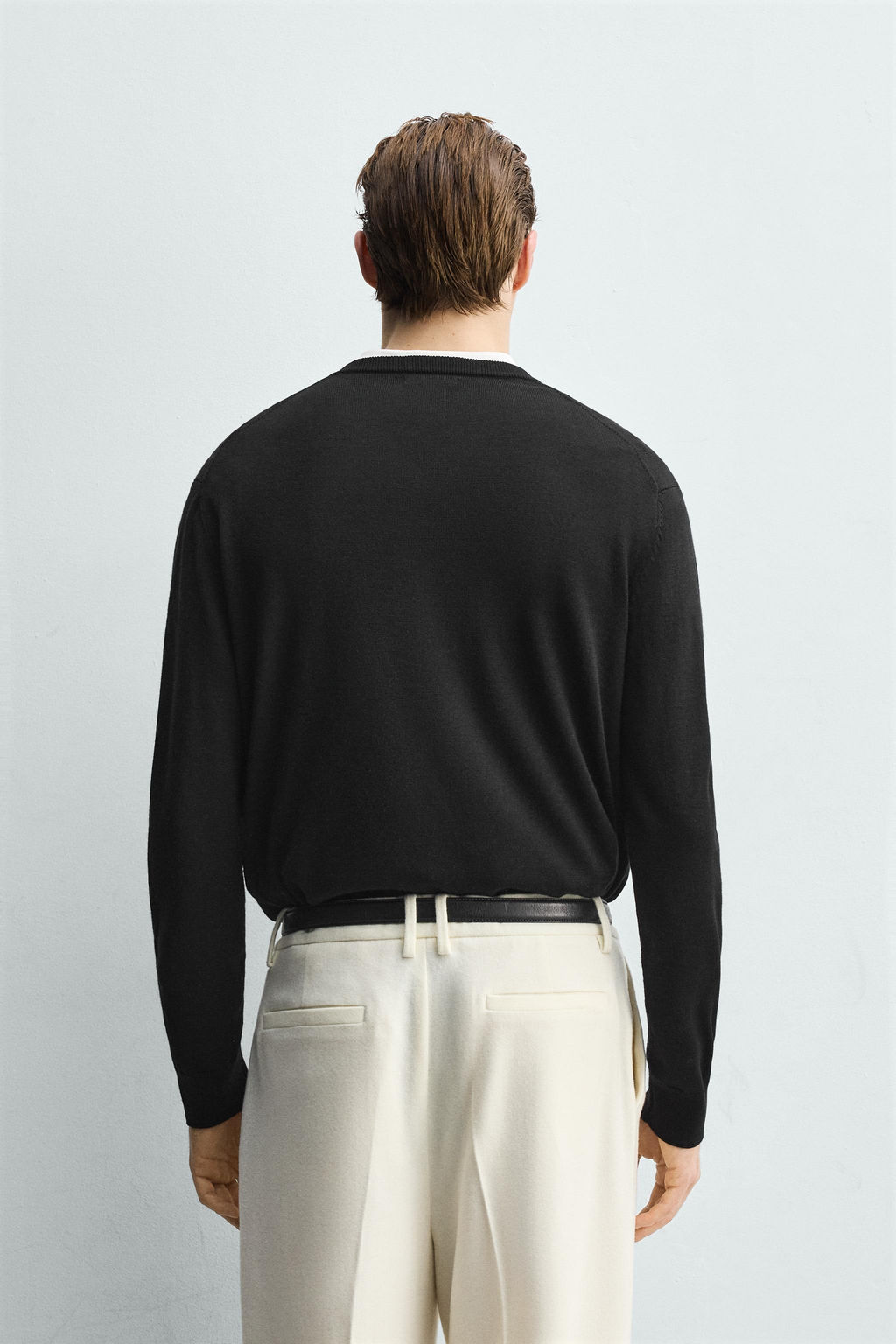 100% WOOL JUMPER - Zara фото 3