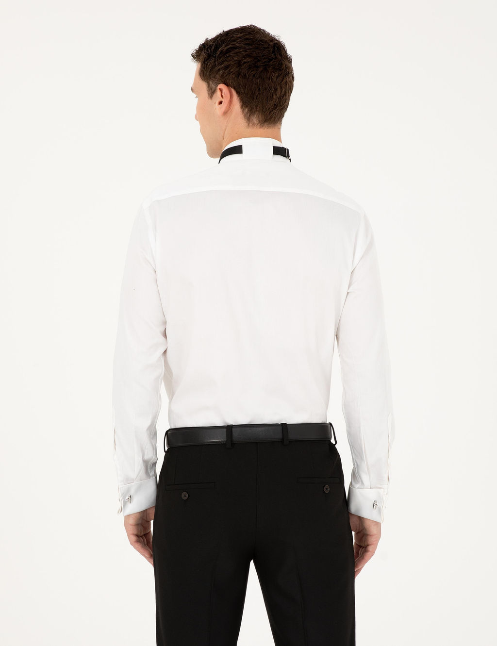 Beyaz Slim Fit Smokin G_mlek - Pierre cardin фото 5