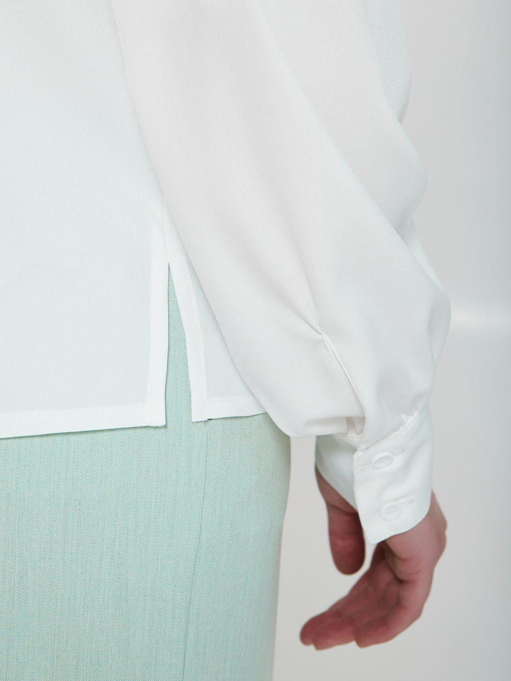 Блузка полуприлегающего силуэта - Priz фото 13