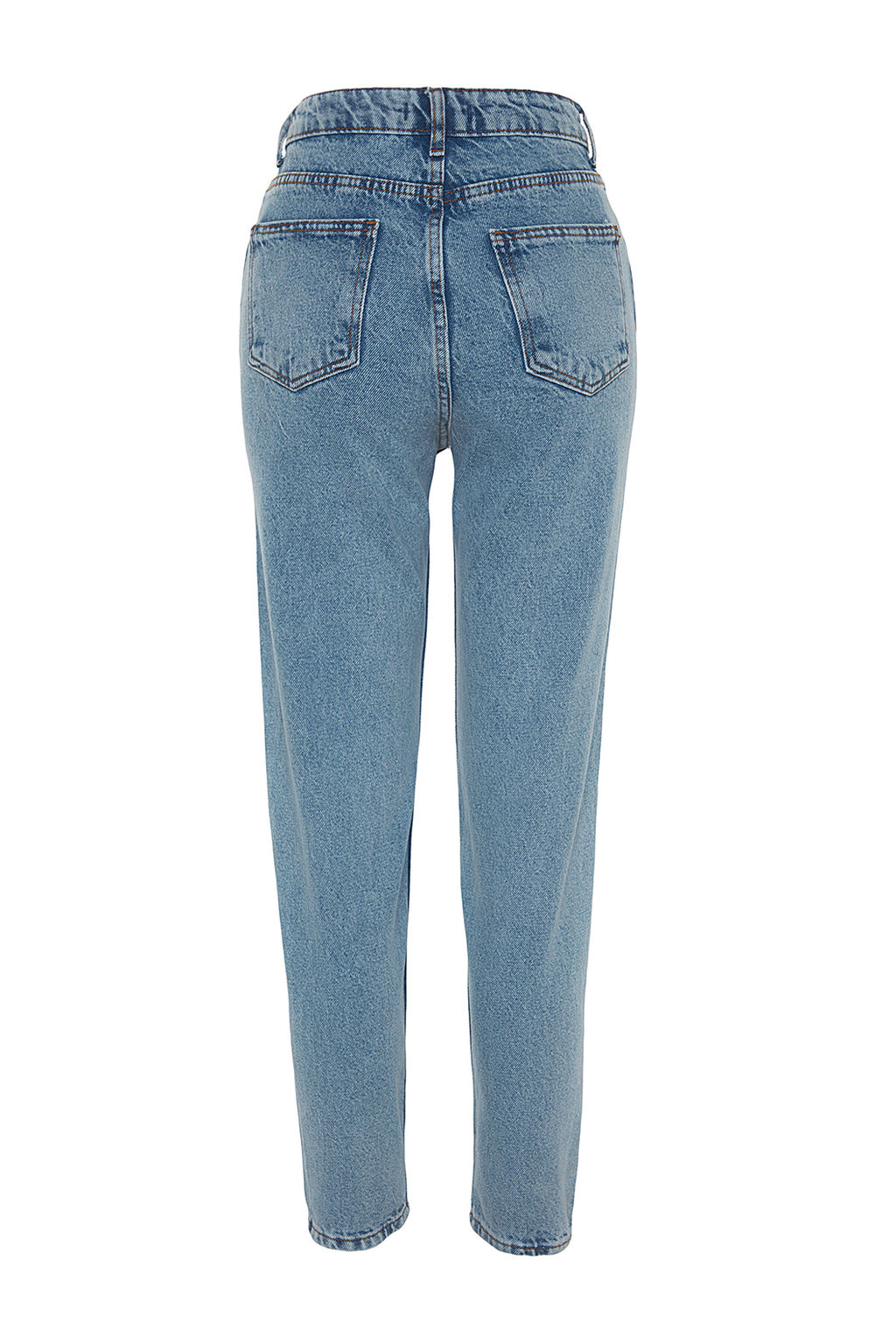Siyah Yuksek Bel Mom Jeans TWOSS23JE00067 - Trendyolmilla фото 18