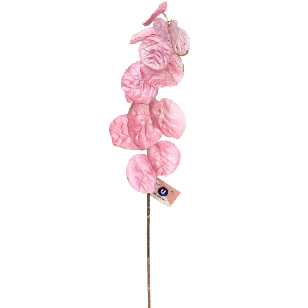 Цена за 2 шт. Искусственные цветы "FLOWERS GLAMOUR" 80см Ветка декоративная розовая