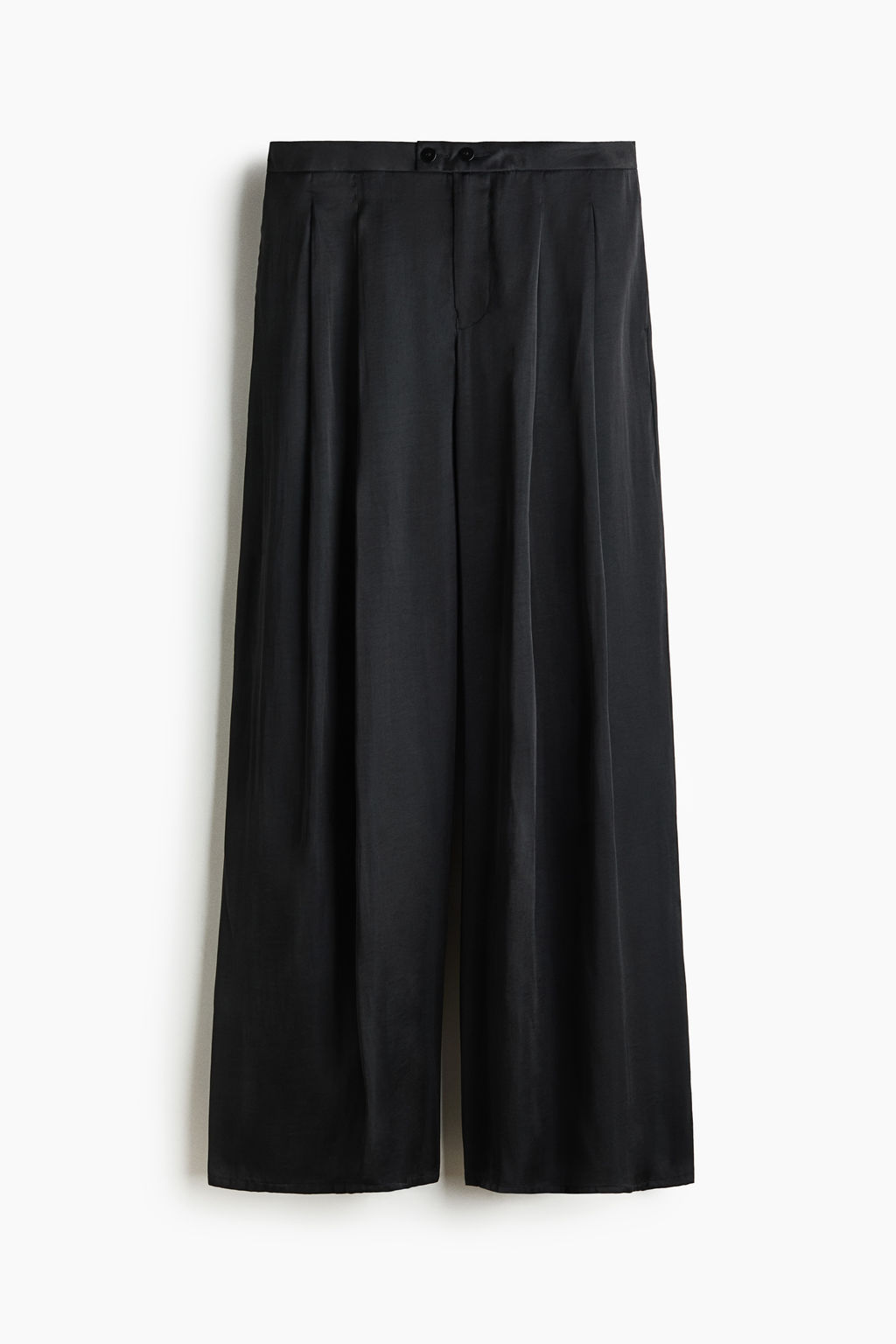 Pantal?n amplio de sat?n - H&m фото 5