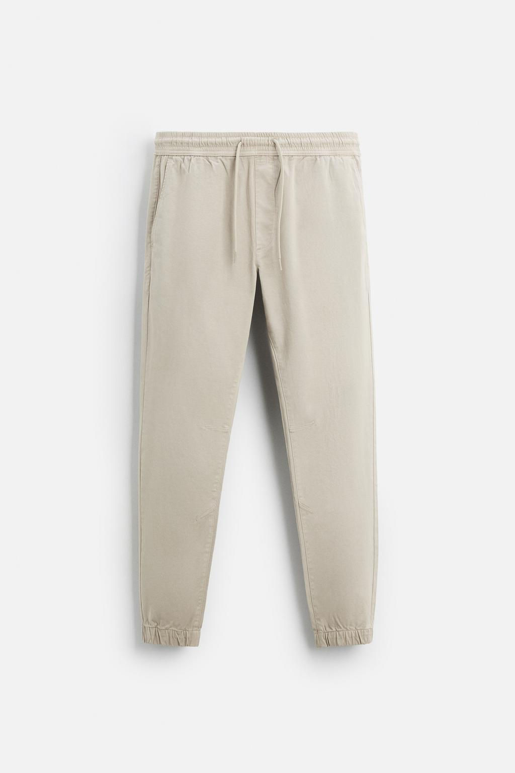 FADED JOGGER WAIST TROUSERS - Zara фото 7