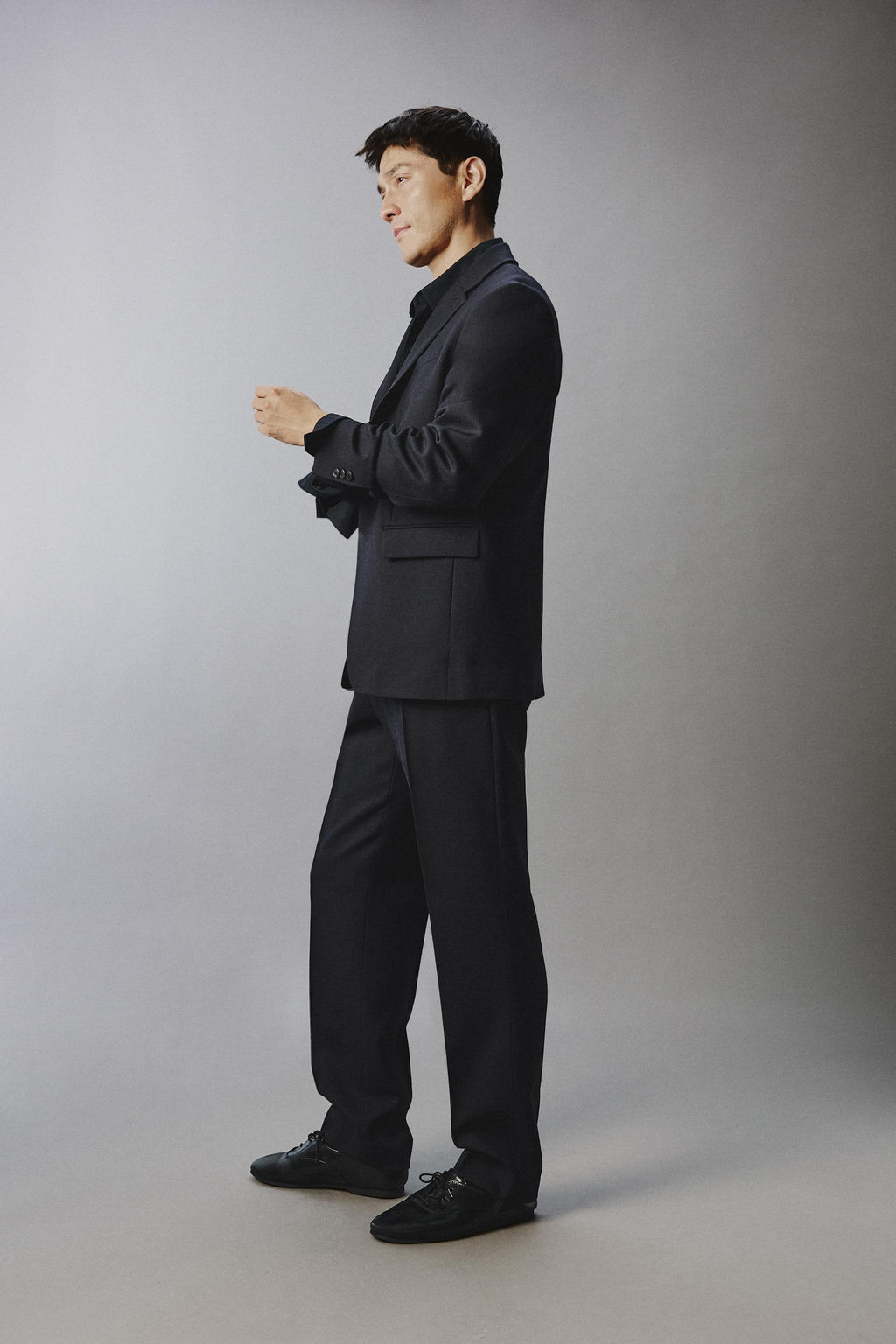 100% WOOL ORIGINS SUIT TROUSERS - Zara фото 12