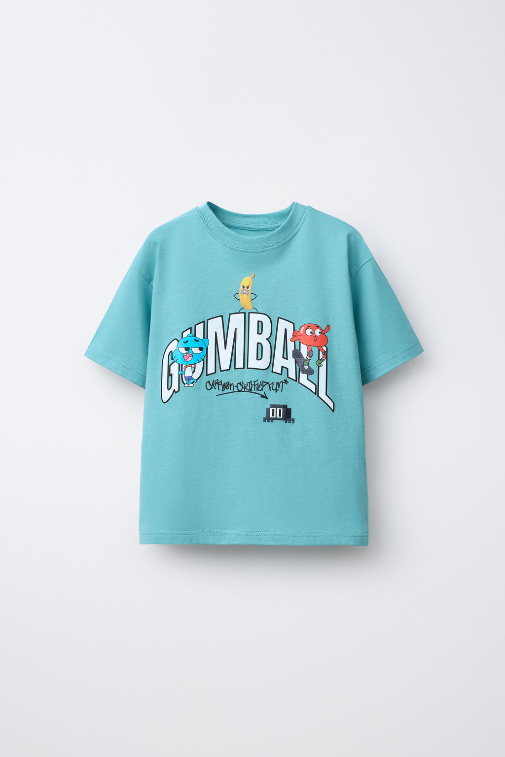 GUMBALL CARTOON NETWORK PRINT T-SHIRT