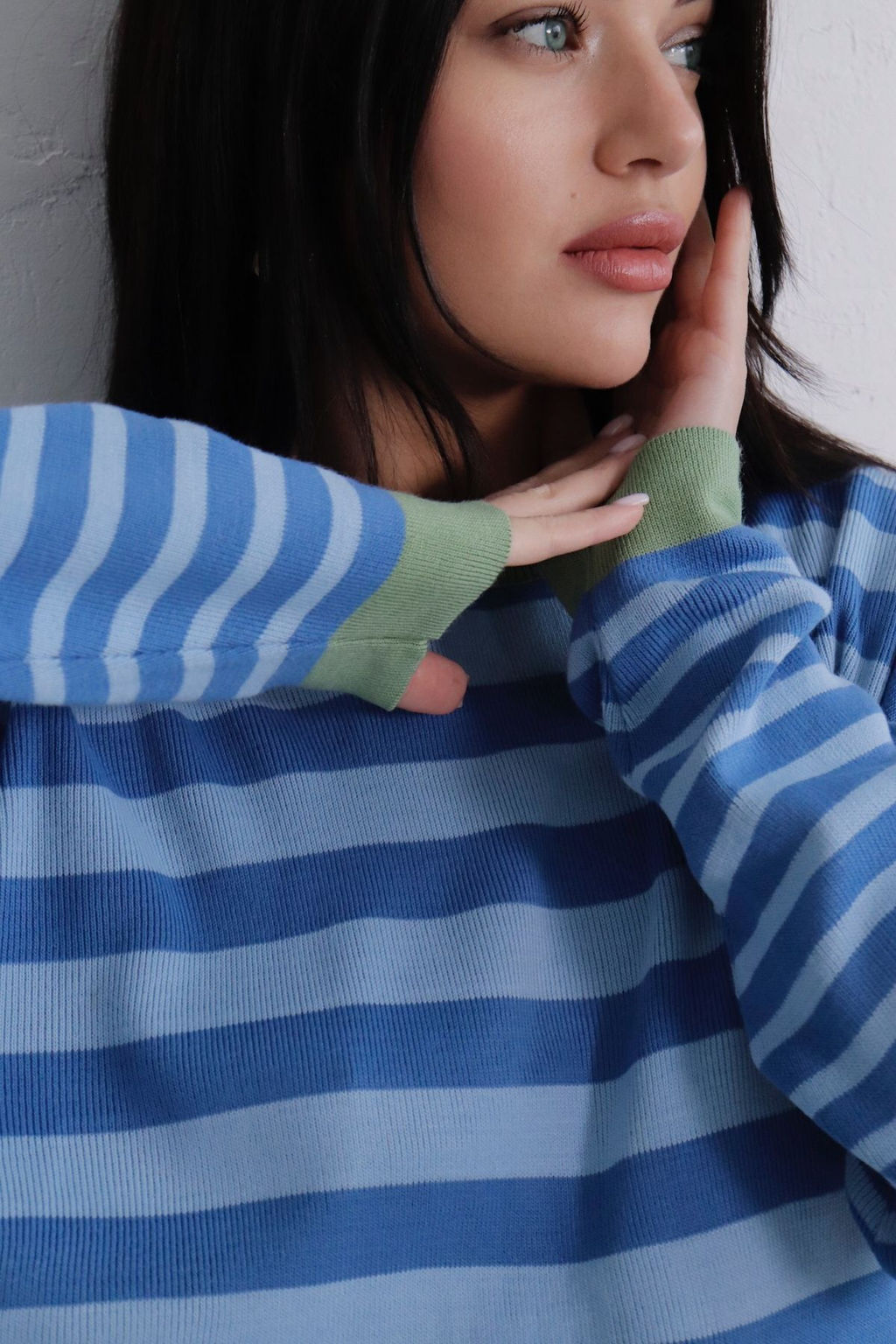 10653 Джемпер в полоску - Martichelli фото 6