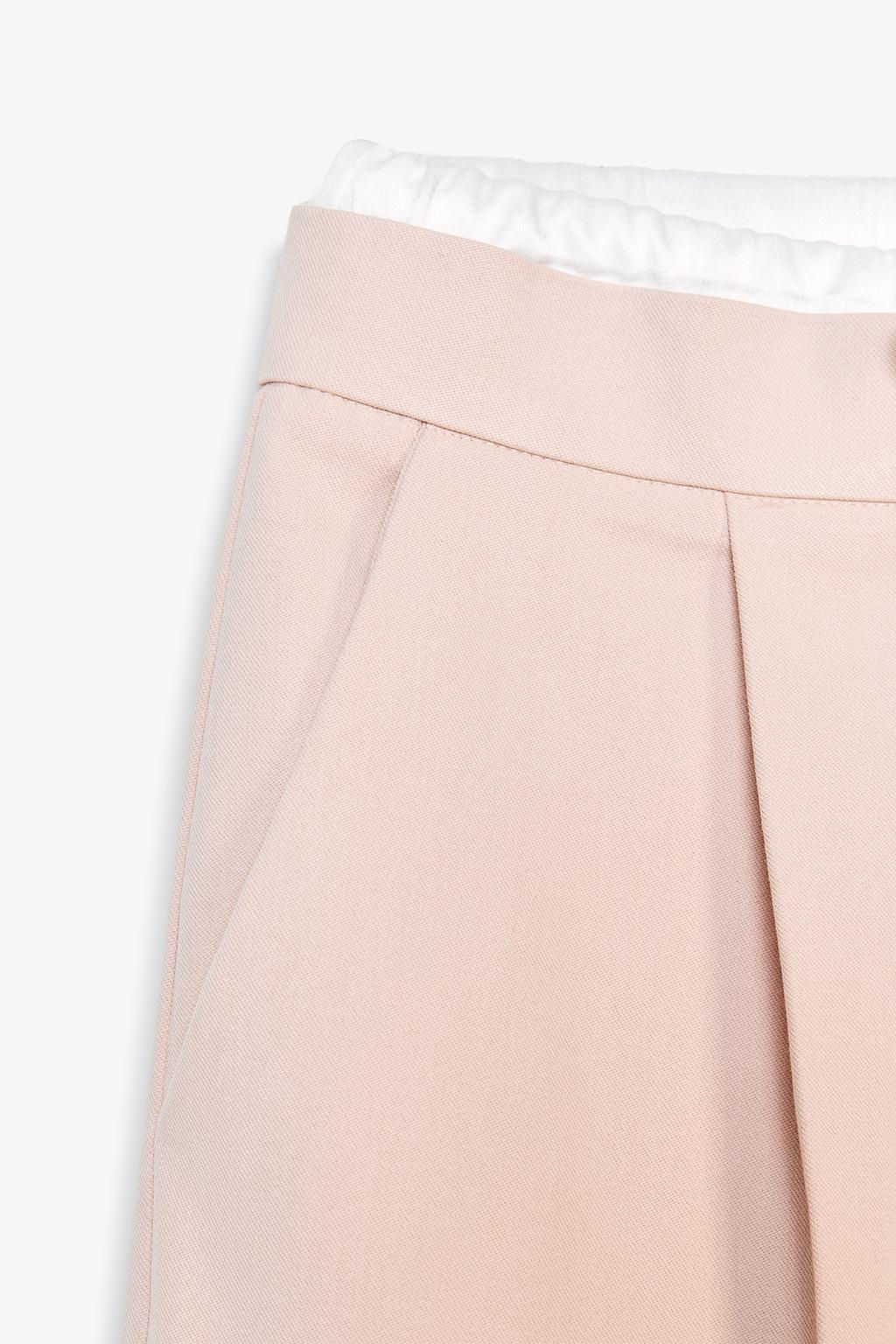 WIDE-LEG TROUSERS WITH DOUBLE WAISTBAND - Zara фото 47