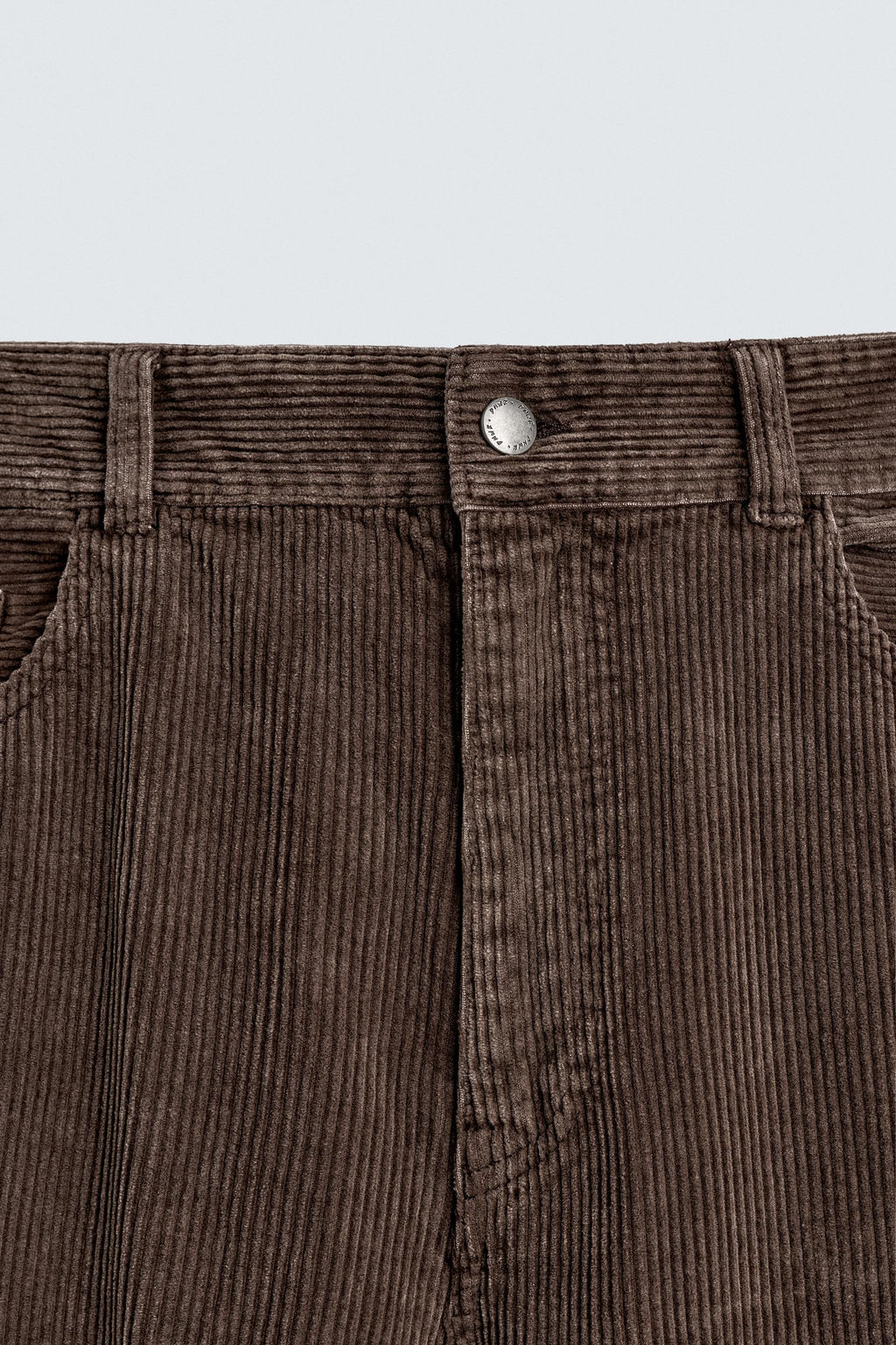 PANTAL?N RELAXED FIT PANA / Marr?n - Zara фото 9