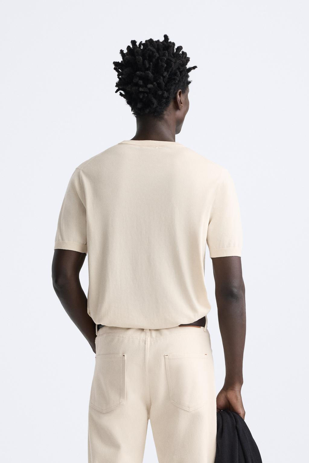 KNIT T-SHIRT - Zara фото 3