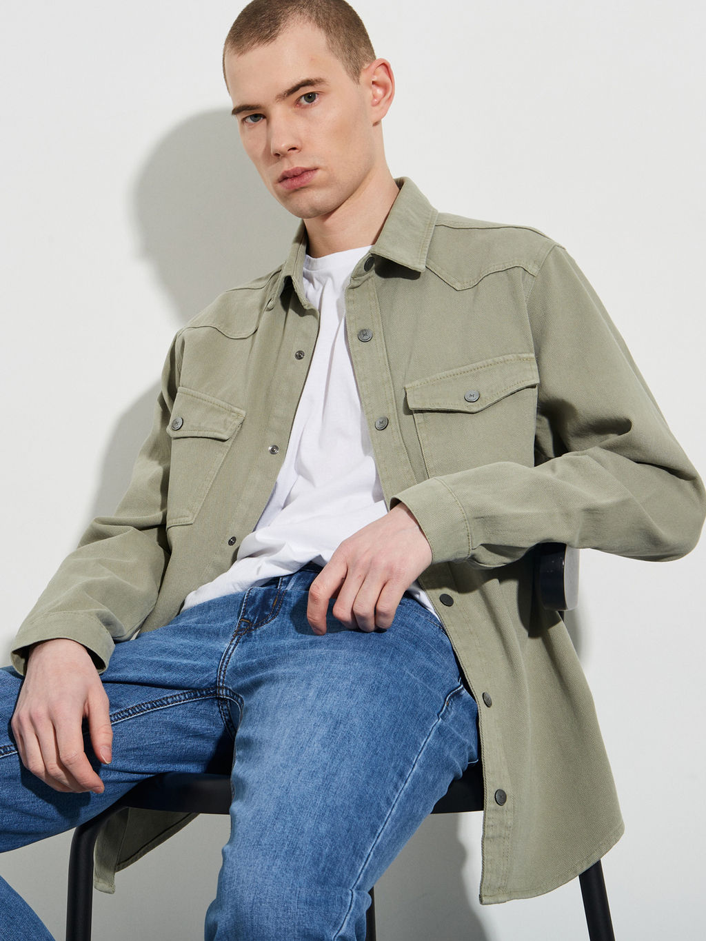 Мужская рубашка - Mossmore фото 55