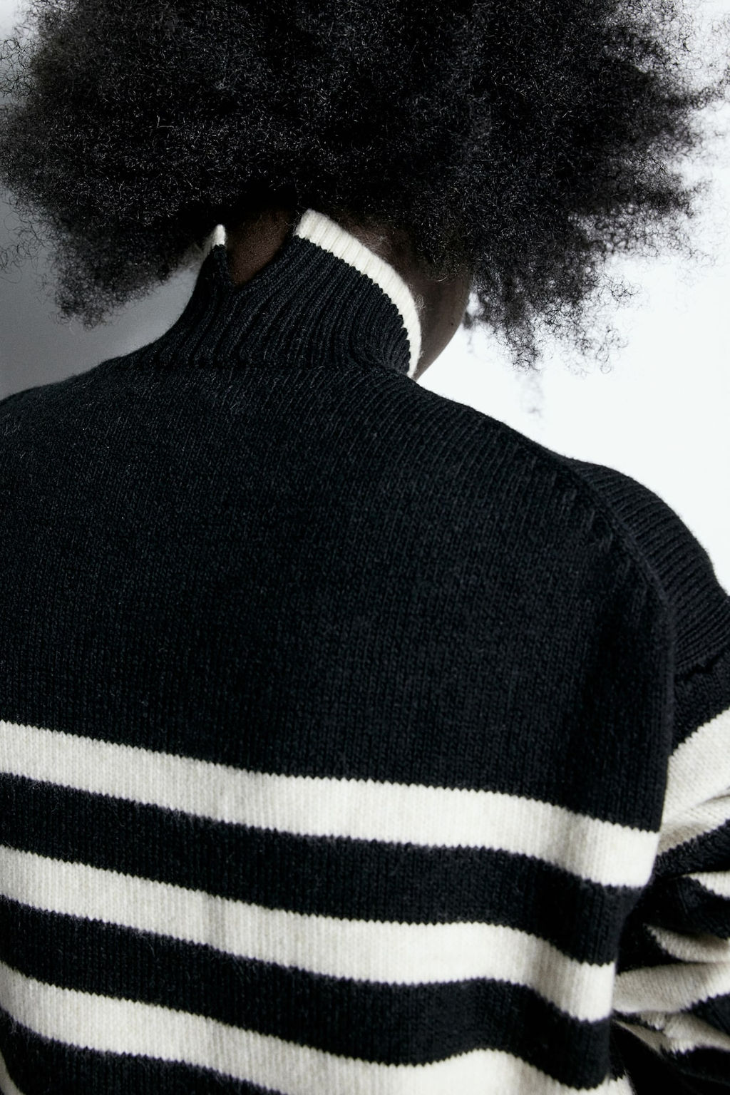 Jersey oversize de cuello alto - H&m фото 3