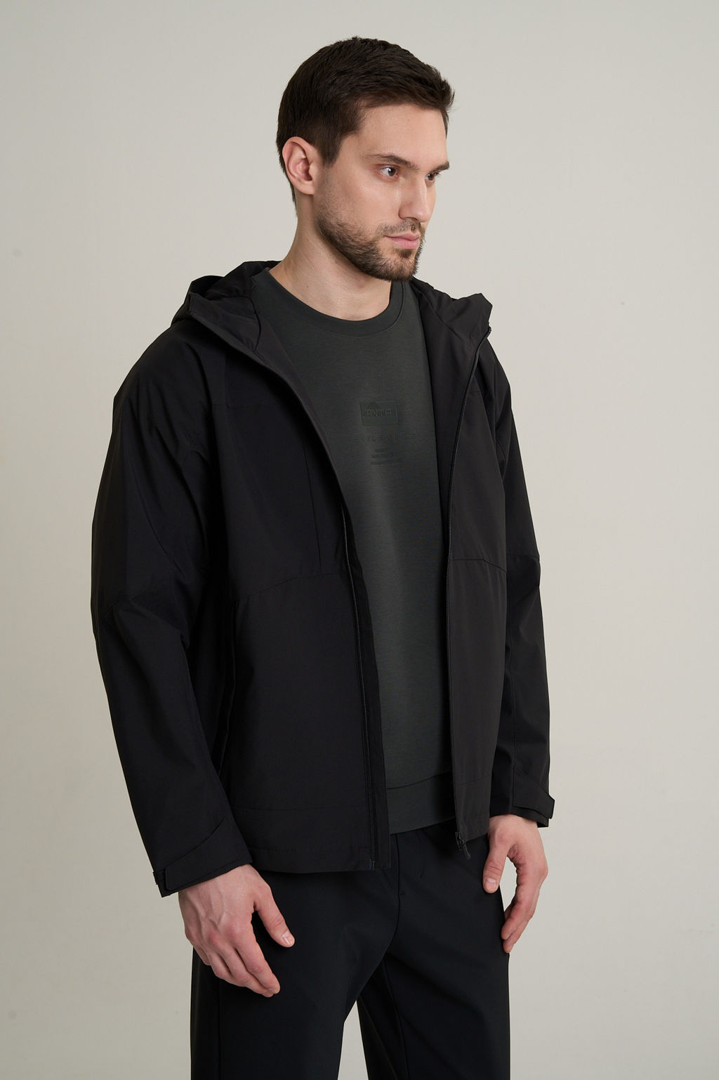 Куртка Черный TRN ESSENTIAL Woven Jacket - Anta фото 2