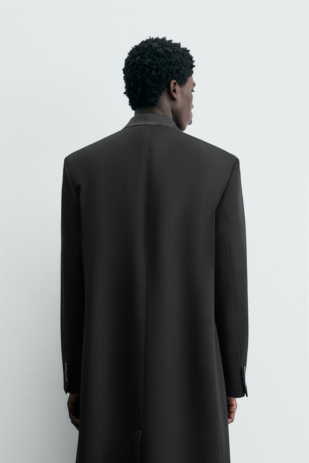 STRIPED JACQUARD FROCK COAT - LIMITED EDITION