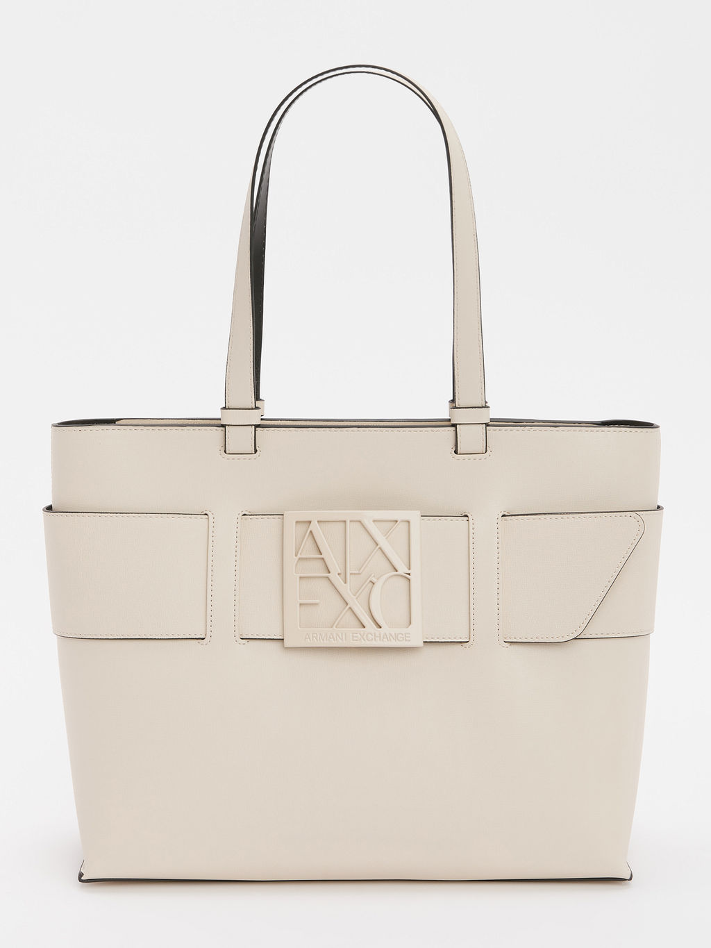Женский тоут ARMANI EXCHANGE Артикул 4363321, молочно-бежевый