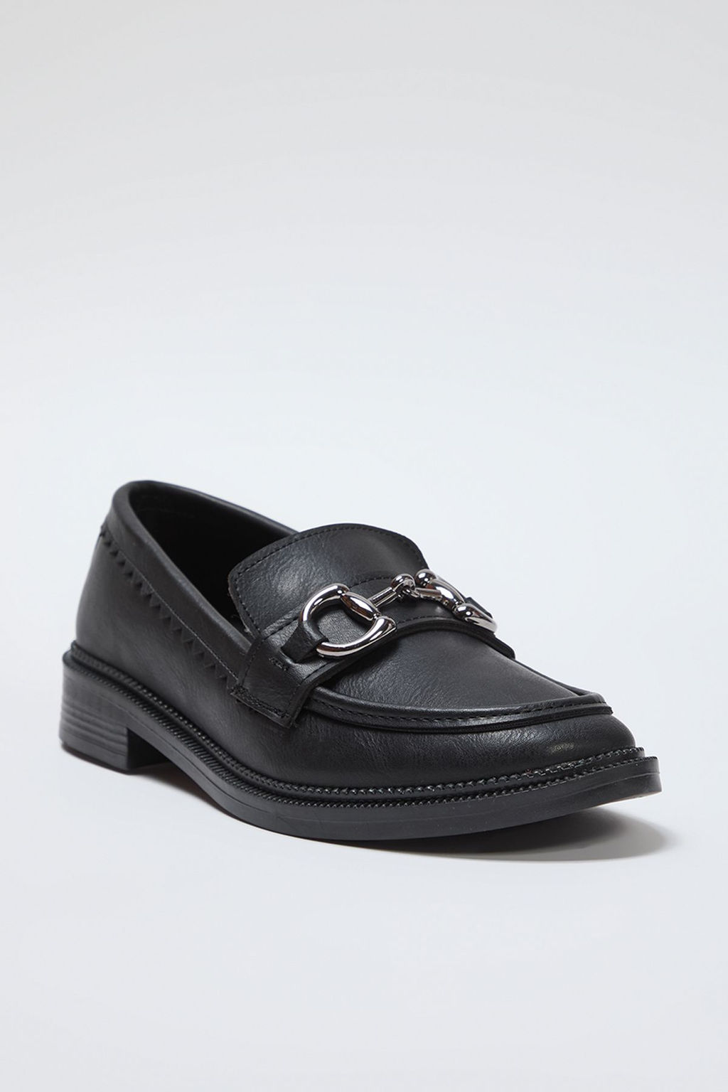 Trendyol Shoes Siyah Toka Detayl? Duz Kad?n Loafer Ayakkab? TAKSS25LA00002 - Trendyolmilla фото 9