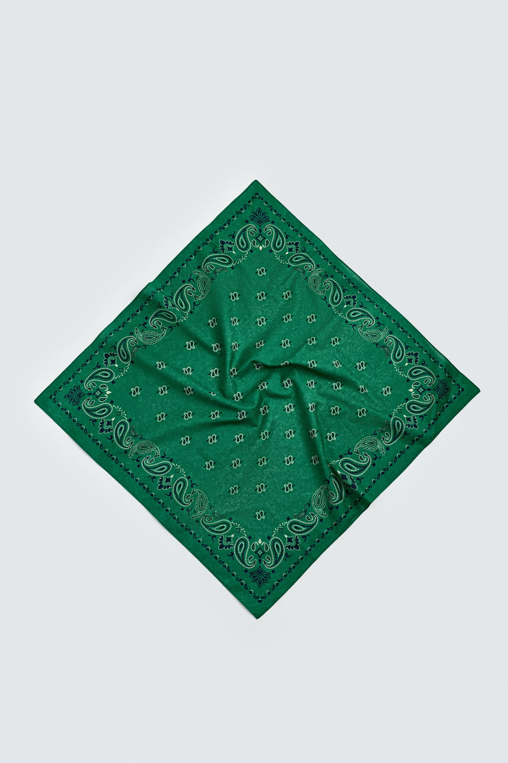 BANDANA ESTAMPADO PAISLEY AARON LEVINE X ZARA / Verde  фото 2