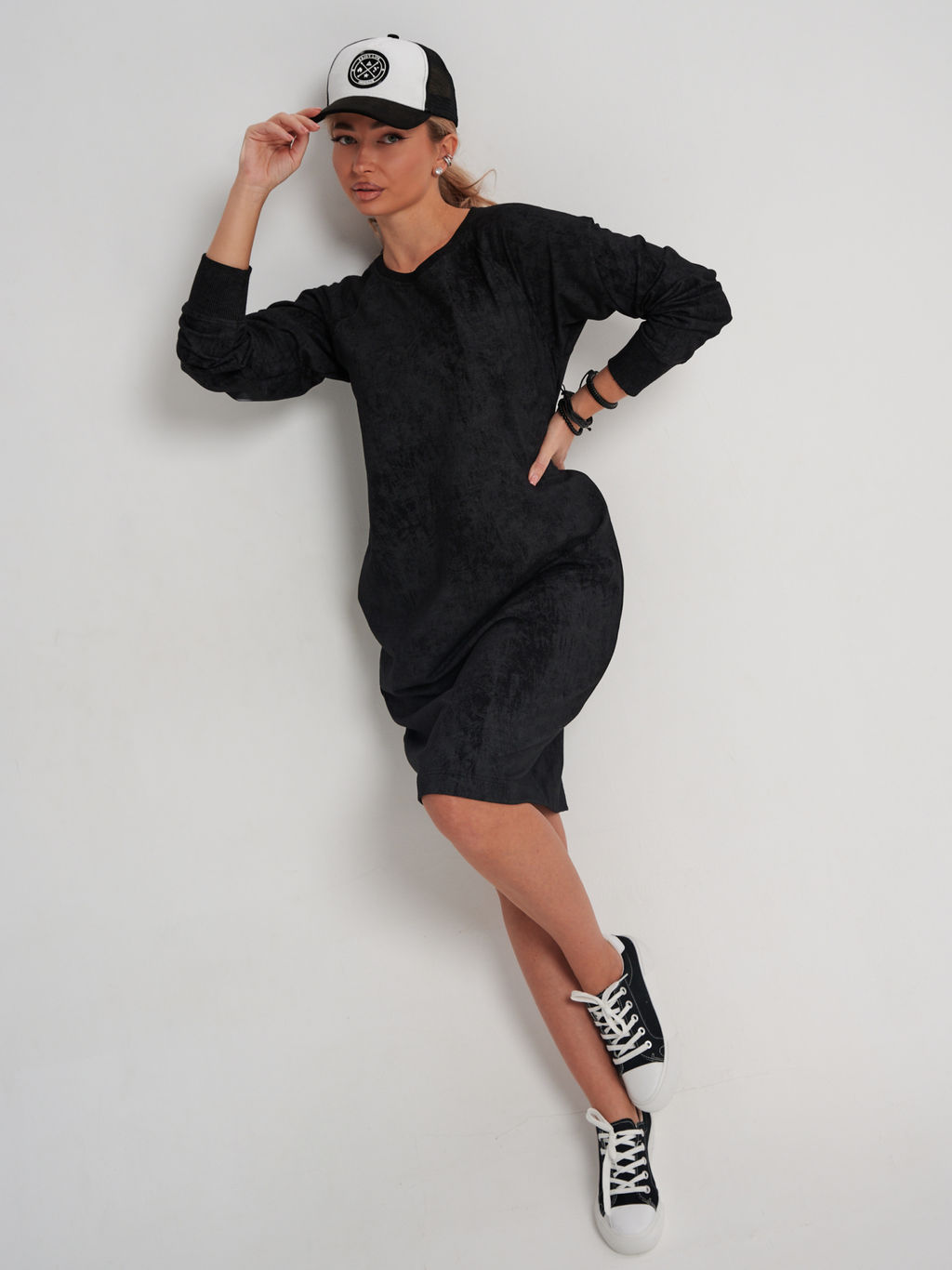 976 Платье "Черный/винтаж"