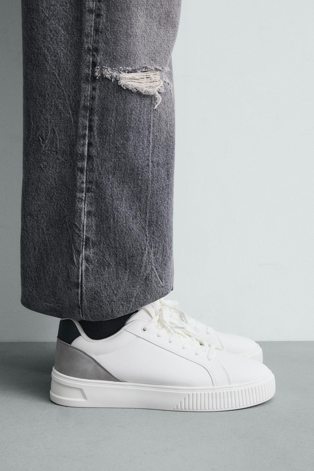 TRAINERS WITH HEEL DETAIL - Zara фото 8