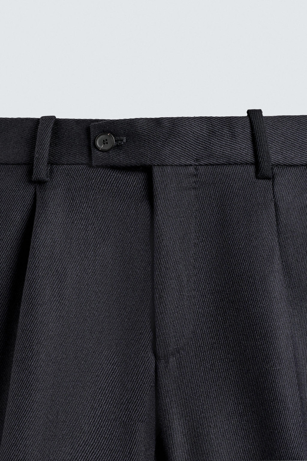 100% WOOL TEXTURED TROUSERS - Zara фото 8