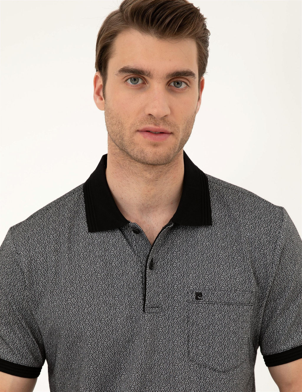 Siyah Regular Fit Ti__rt - Pierre cardin фото 2