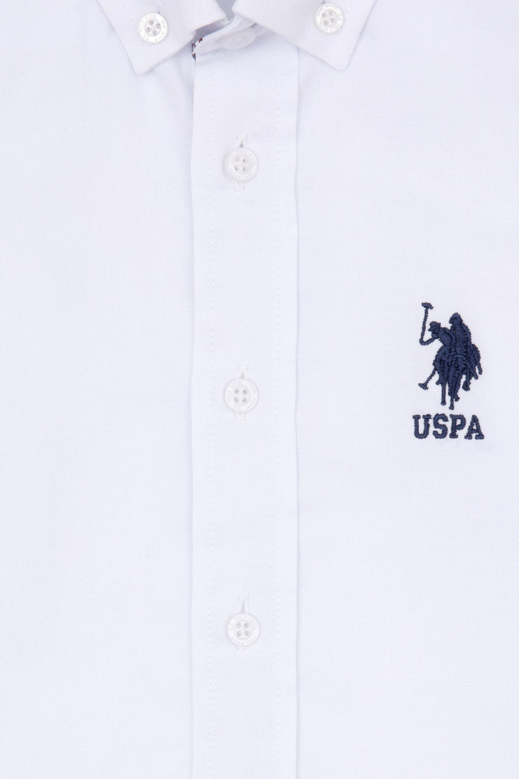 Erkek _ocuk Beyaz Uzun Kollu G_mlek Sepette S_rpriz _ndirim - U.s. polo assn фото 4