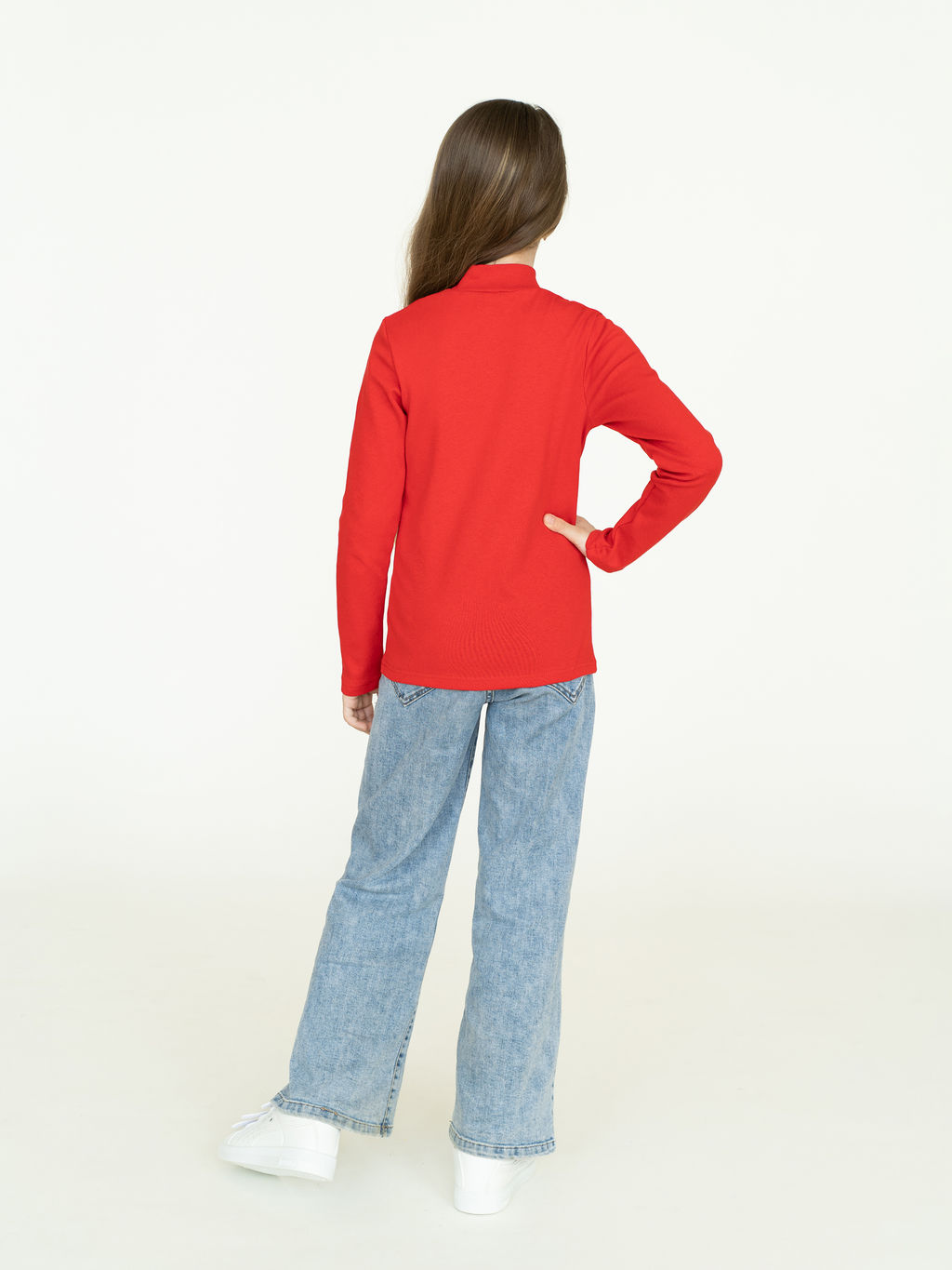 Джемпер-водолазка красная 645 (92, 56)